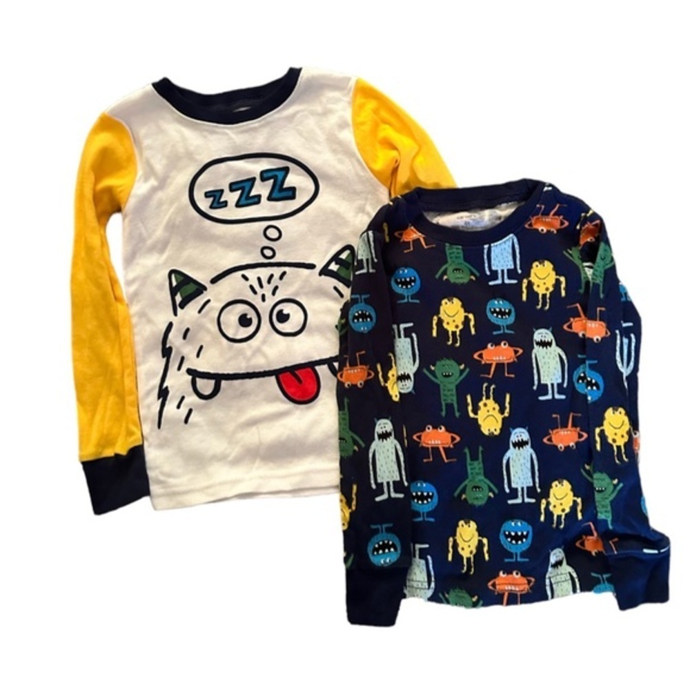 Carters 4T boy pajama tops 2pcs